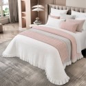 WHITE PIQUE BLANKET DIAMOND