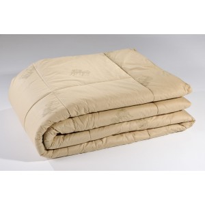 QUILT WOOL CASHMERE CAMEL