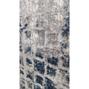 RUG DALI BLUE GREY CUBES