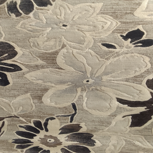 MANCINI CARPET GREY FLORAL 1