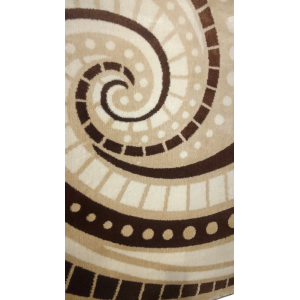 CARPET SENTA VANILLA BEIGE SPIRAL