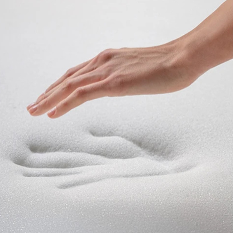 MEMOFORM αφρός μνήμης που αντιδρά στο άγγιγμα του μαξιλαριού