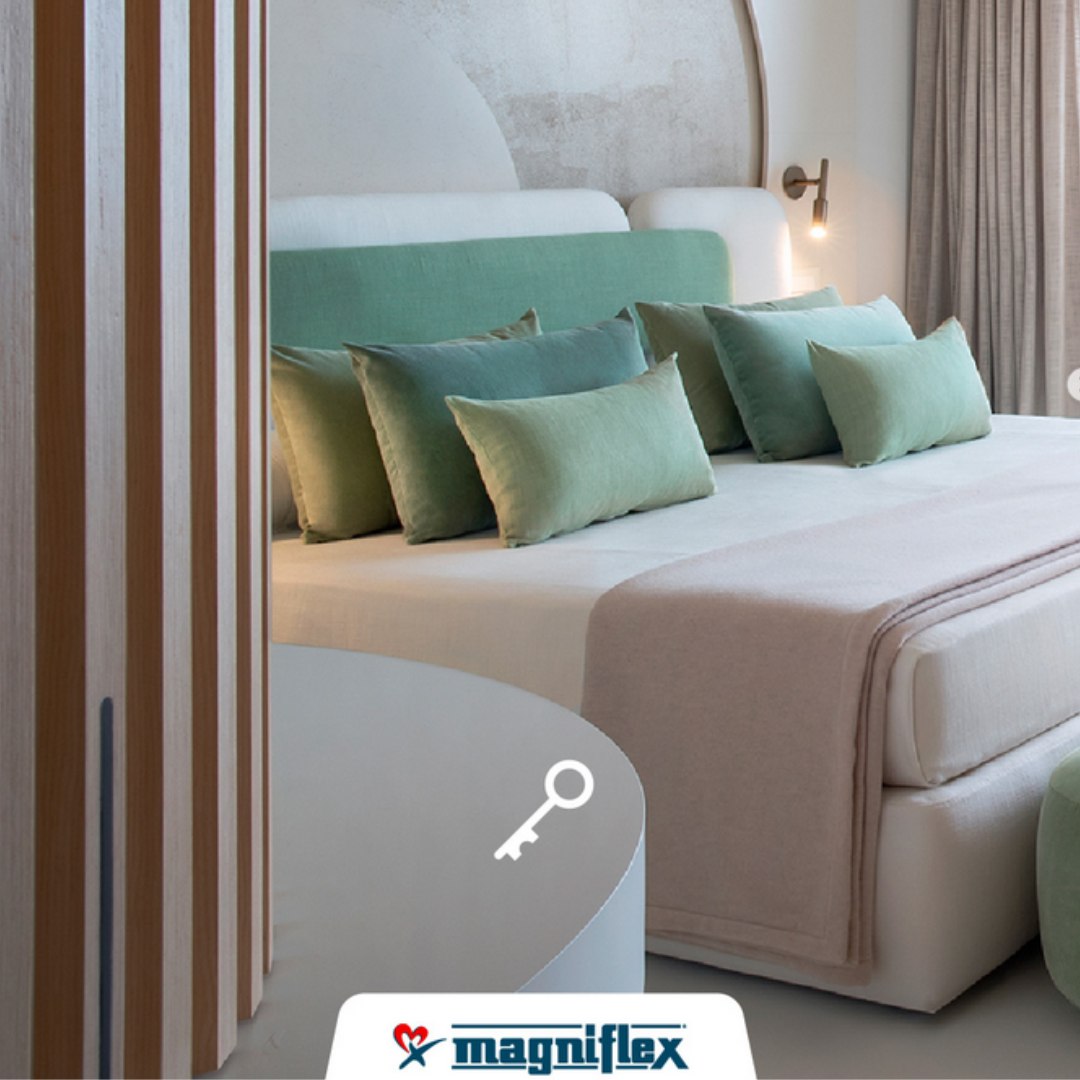 Δωμάτιο ξενοδοχείου με στρώμα Magniflex