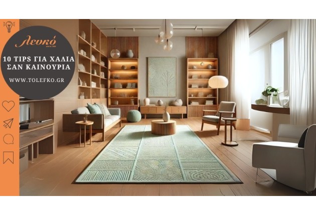 10 εύκολες συμβουλές φροντίδας για τα χαλιά μας